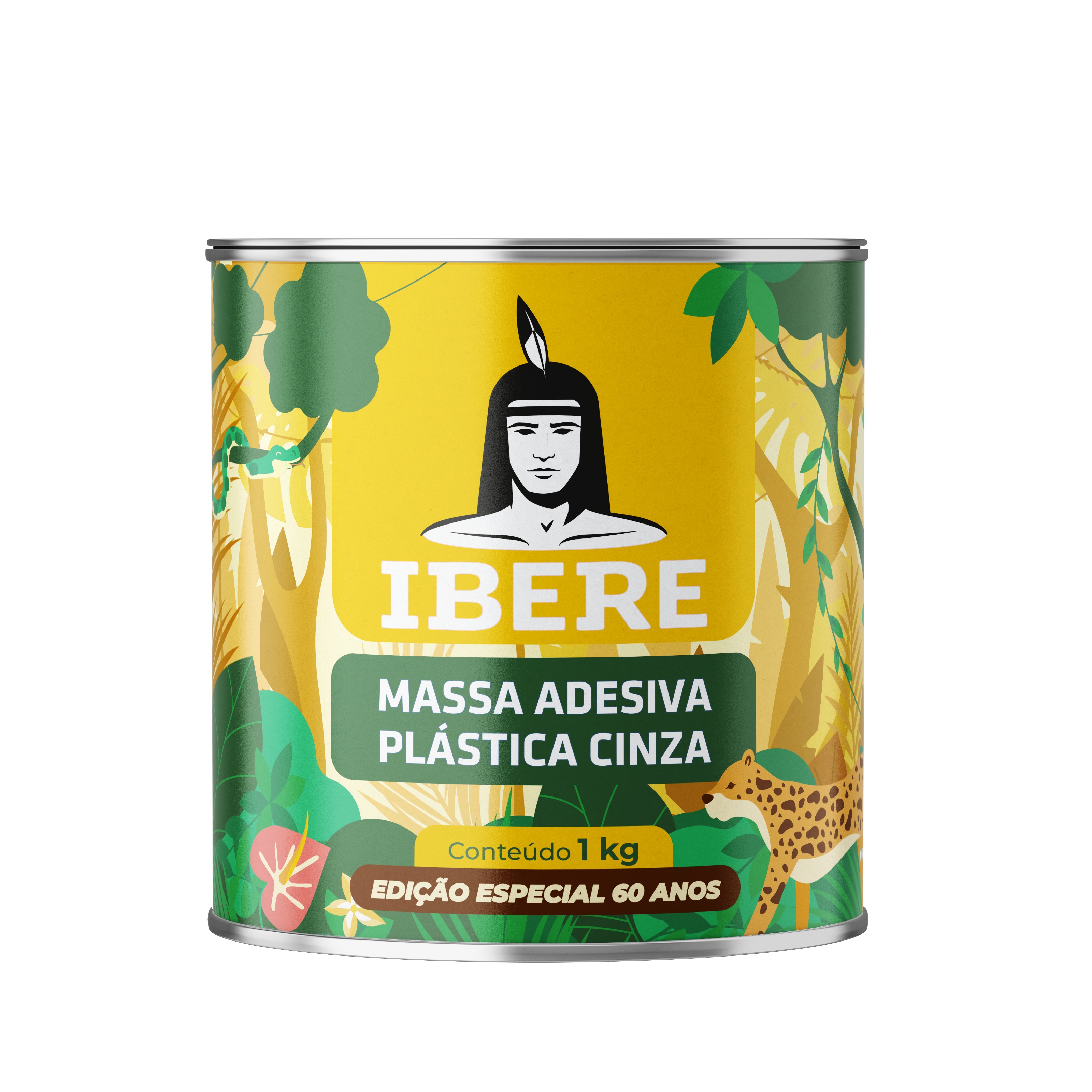 Adesiva Plástica Cinza