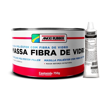 Massa Poliéster com Fibra de Vidro 