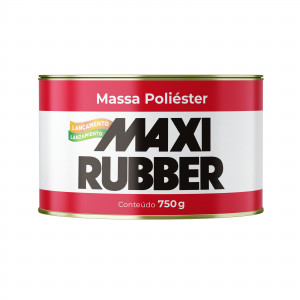 Massa Poliéster Maxi Rubber